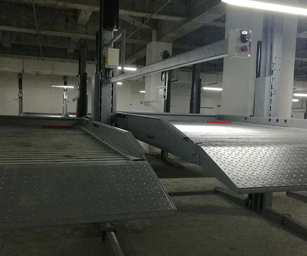 湖南兩層簡易升降類立體停車庫改造