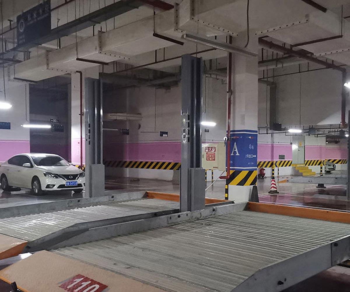 孟連兩層簡易式機械停車位改造