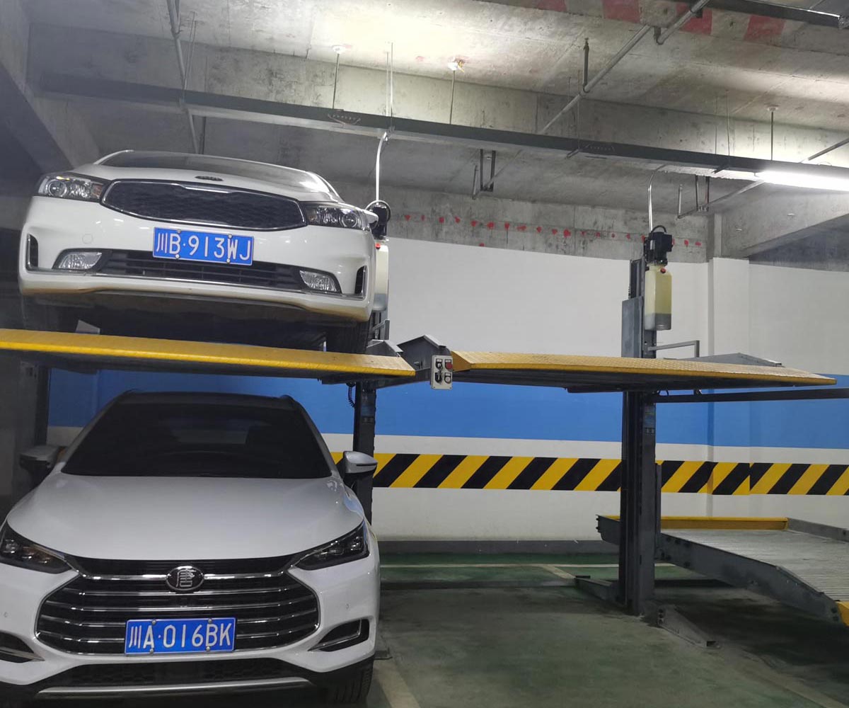 湖南兩層升降橫移式停車設(shè)備租賃