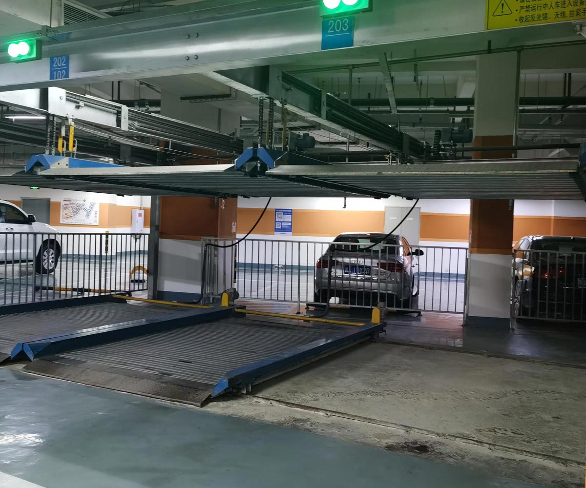 羅平2層簡易式立體車庫停車設(shè)備二手