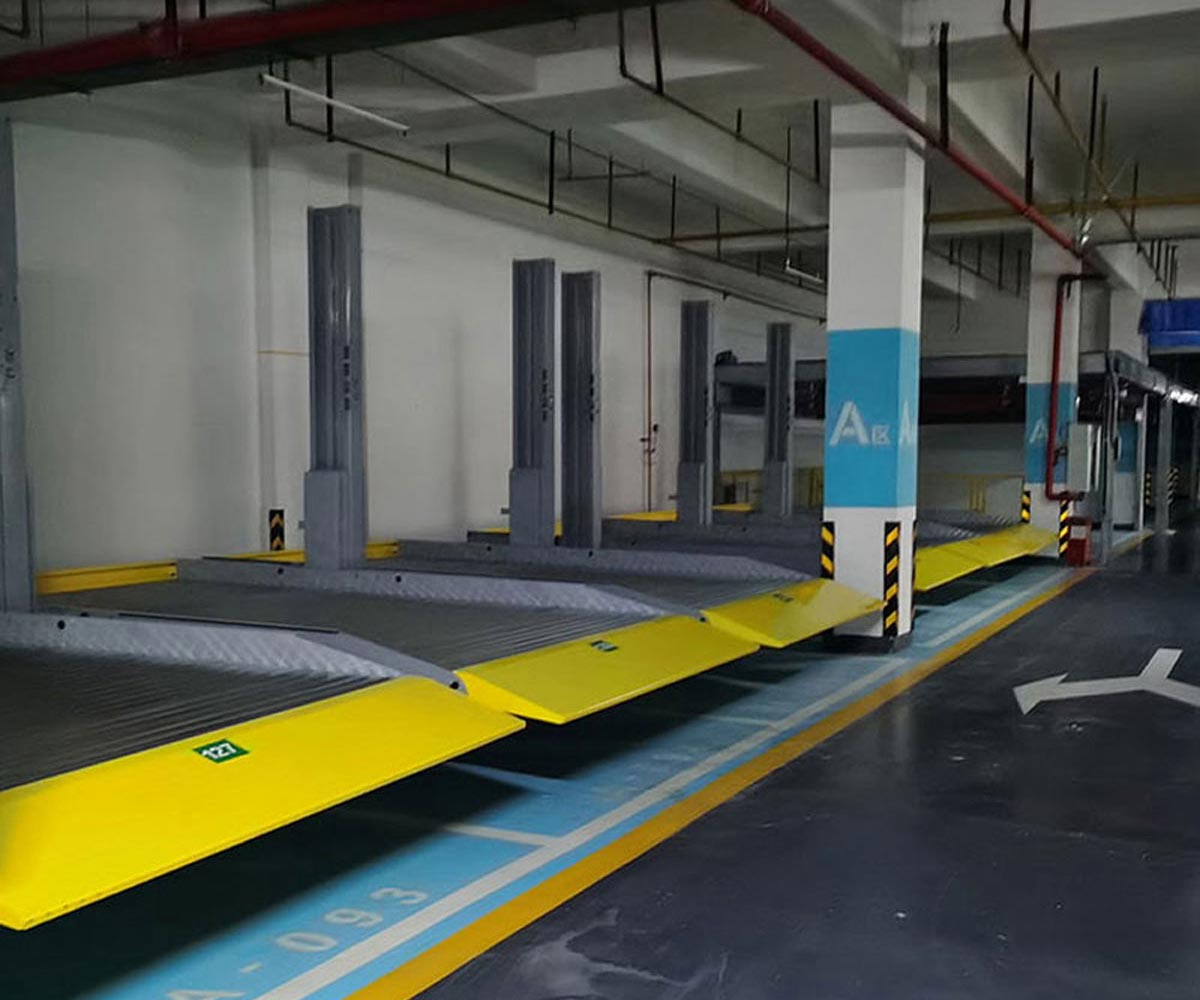 云龍雙層PSH型立體停車場回收
