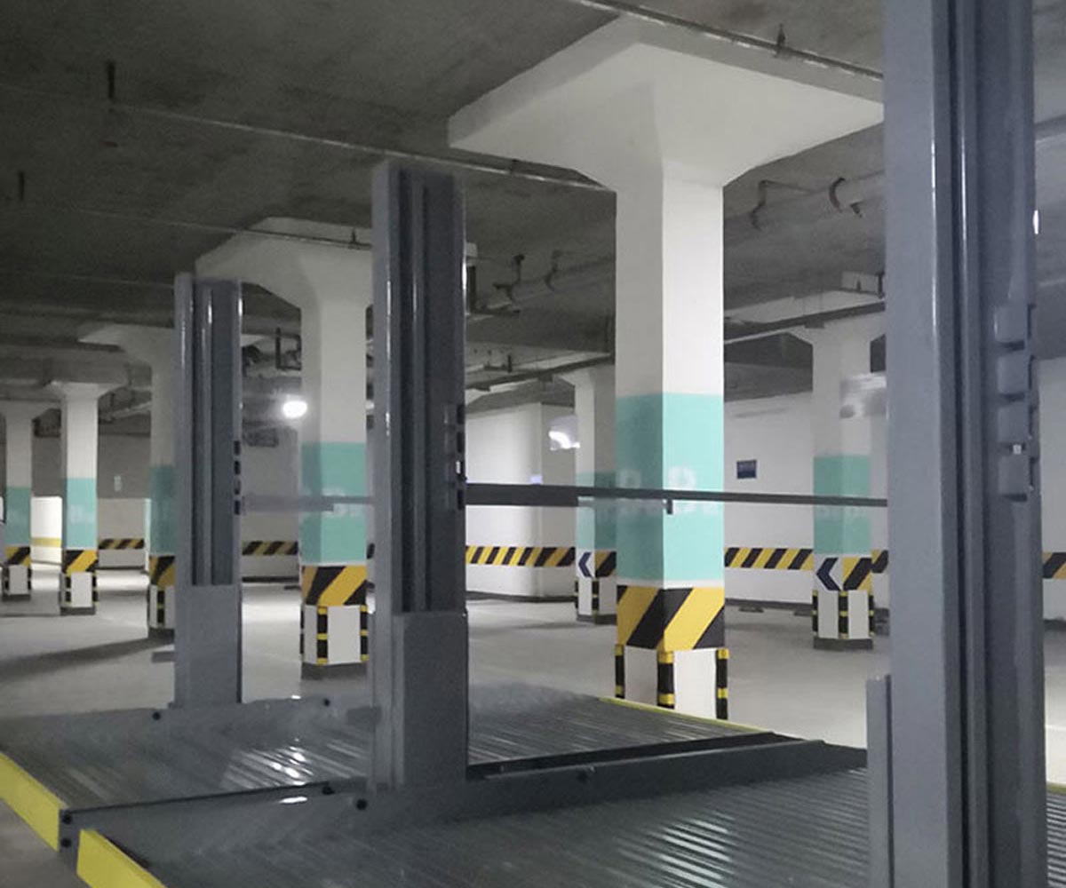 綠春三層升降平移機械式停車設備出租