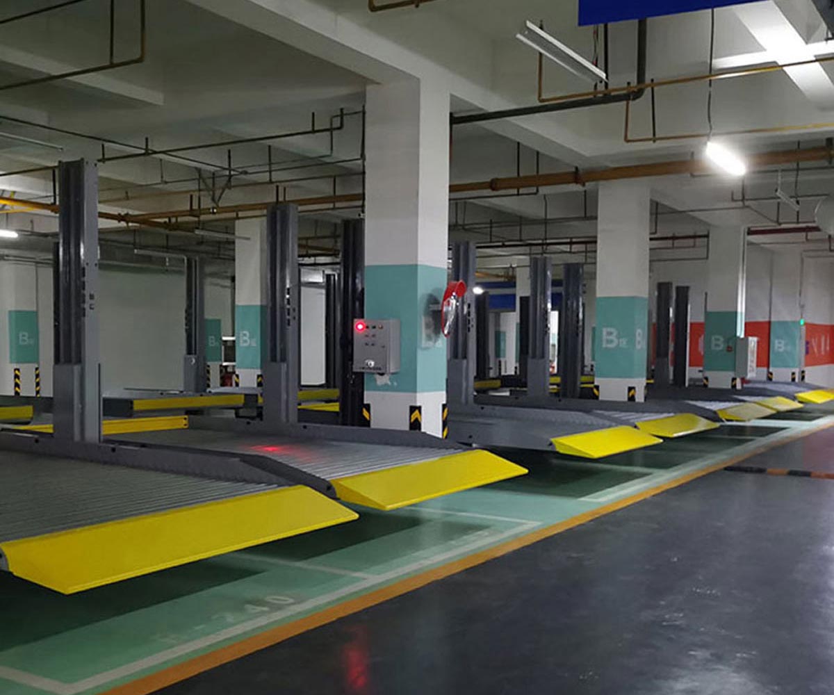 甘肅簡(jiǎn)易式立體停車位改造