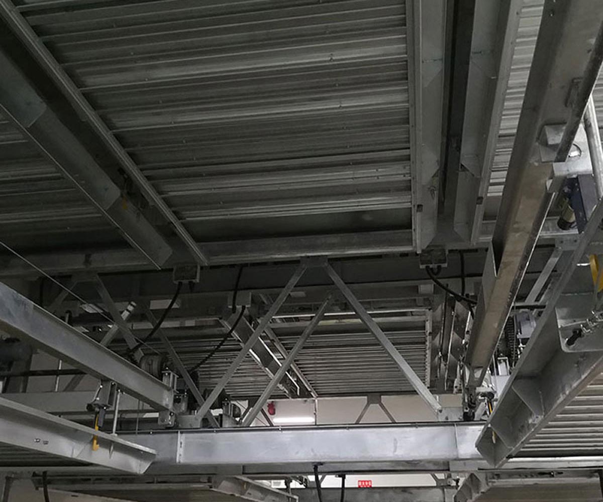 陜西兩層升降橫移機械式立體停車設備改造