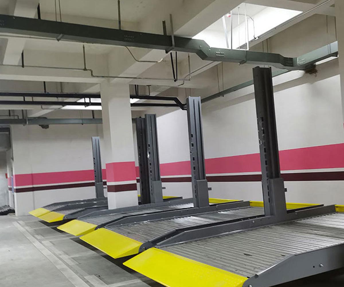 貴州雙層簡易式機(jī)械式停車設(shè)備回收