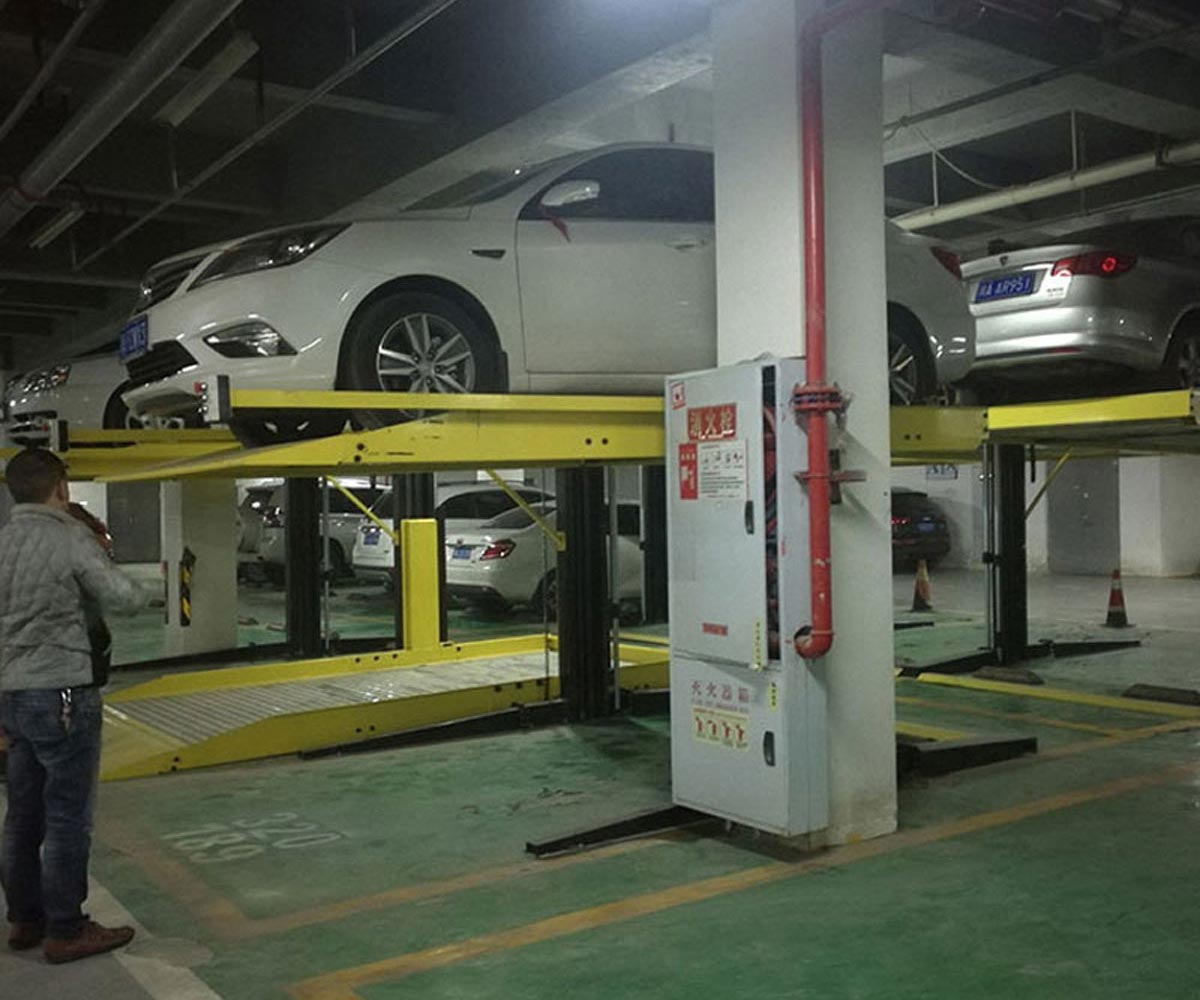 云南兩柱簡易類立體停車場過規劃