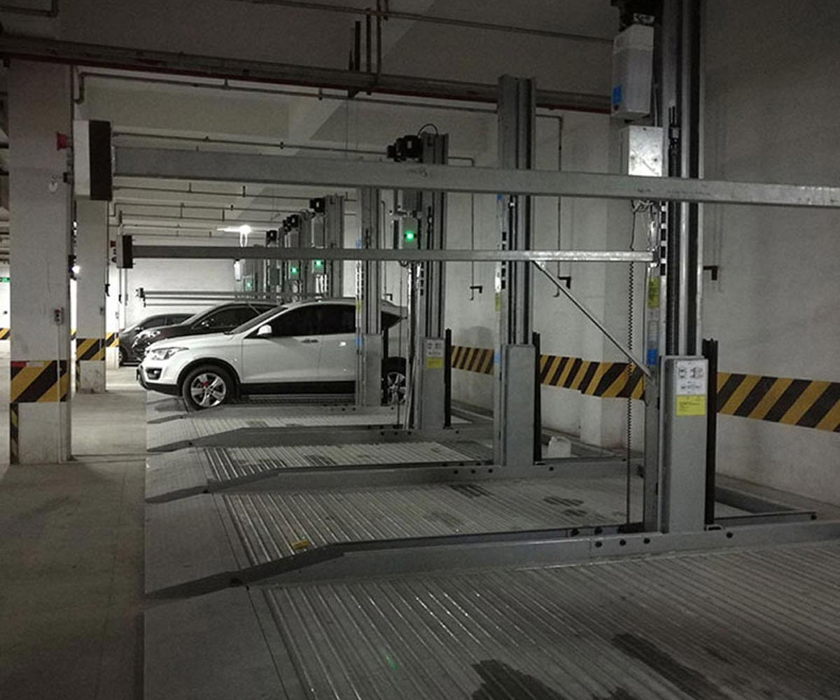 陜西雙層簡易升降類機械式停車位維保