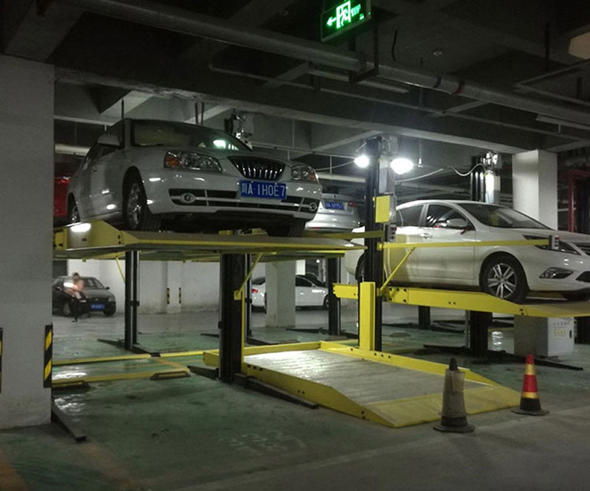 富民兩柱機械停車位長租
