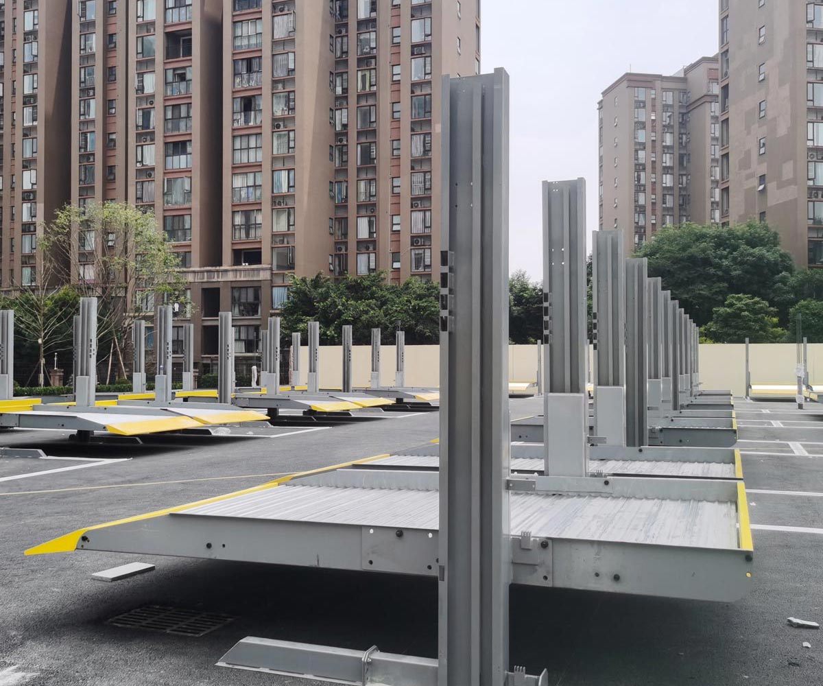 云南升降橫移式機械停車場回收