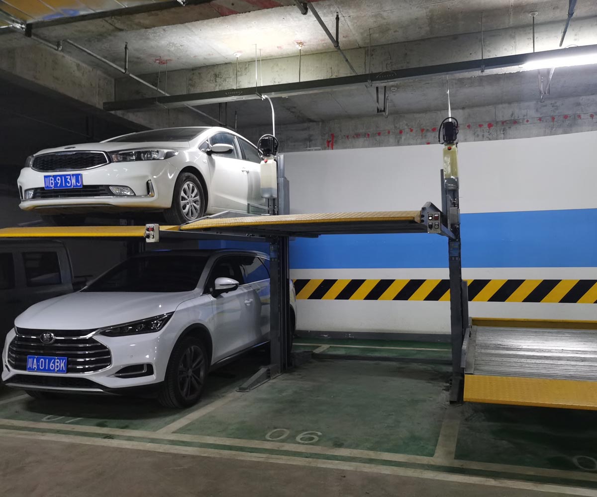 澄江俯仰式簡易升降類立體車庫
